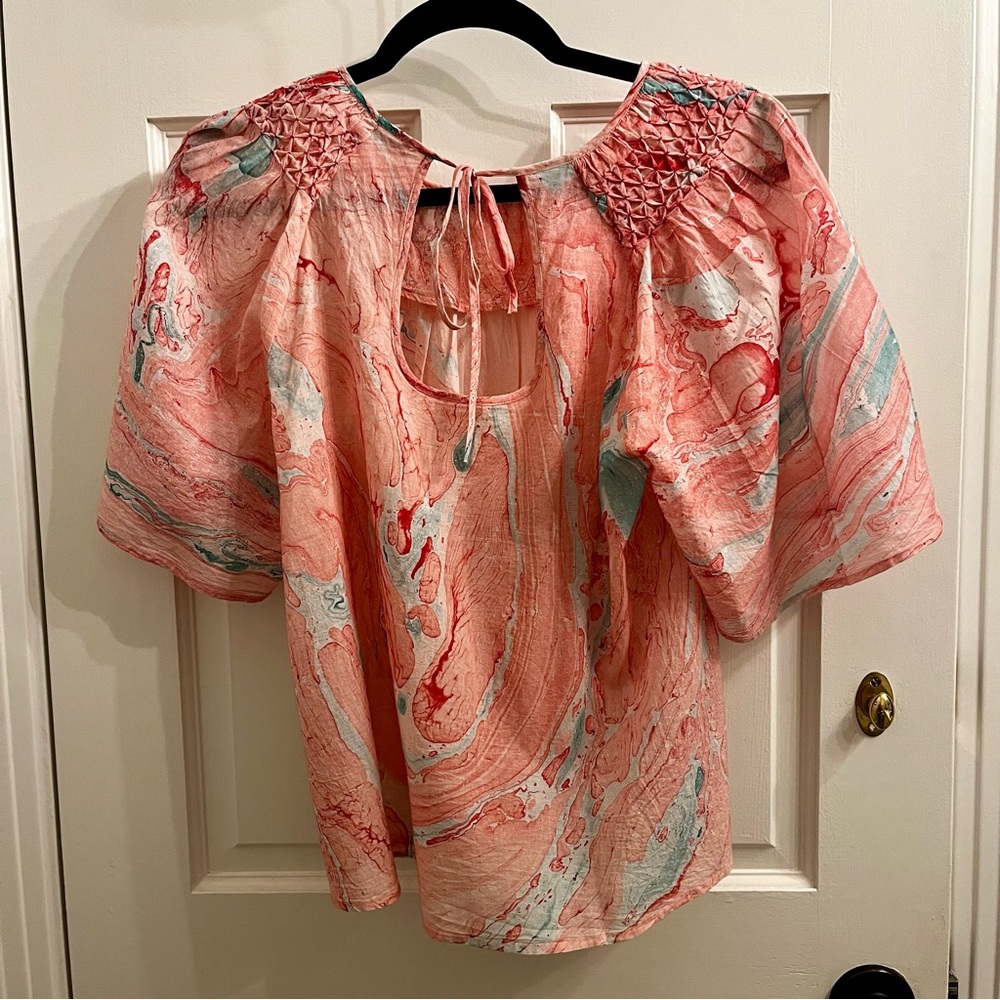 St. Roche Organic Cotton Voile Top, NWT - Picture 7 of 11